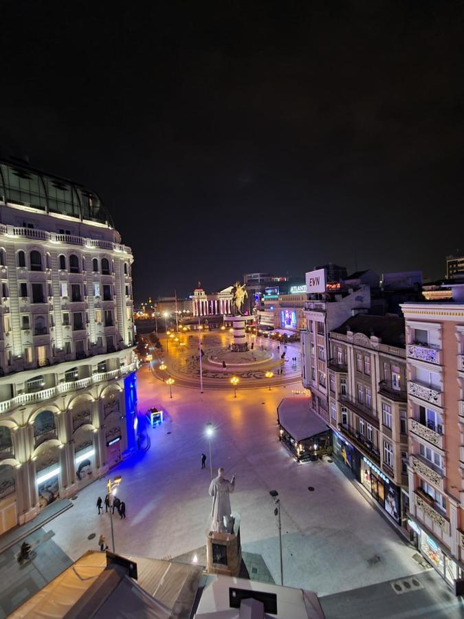 Hotel Square Skopje Exteriér fotografie