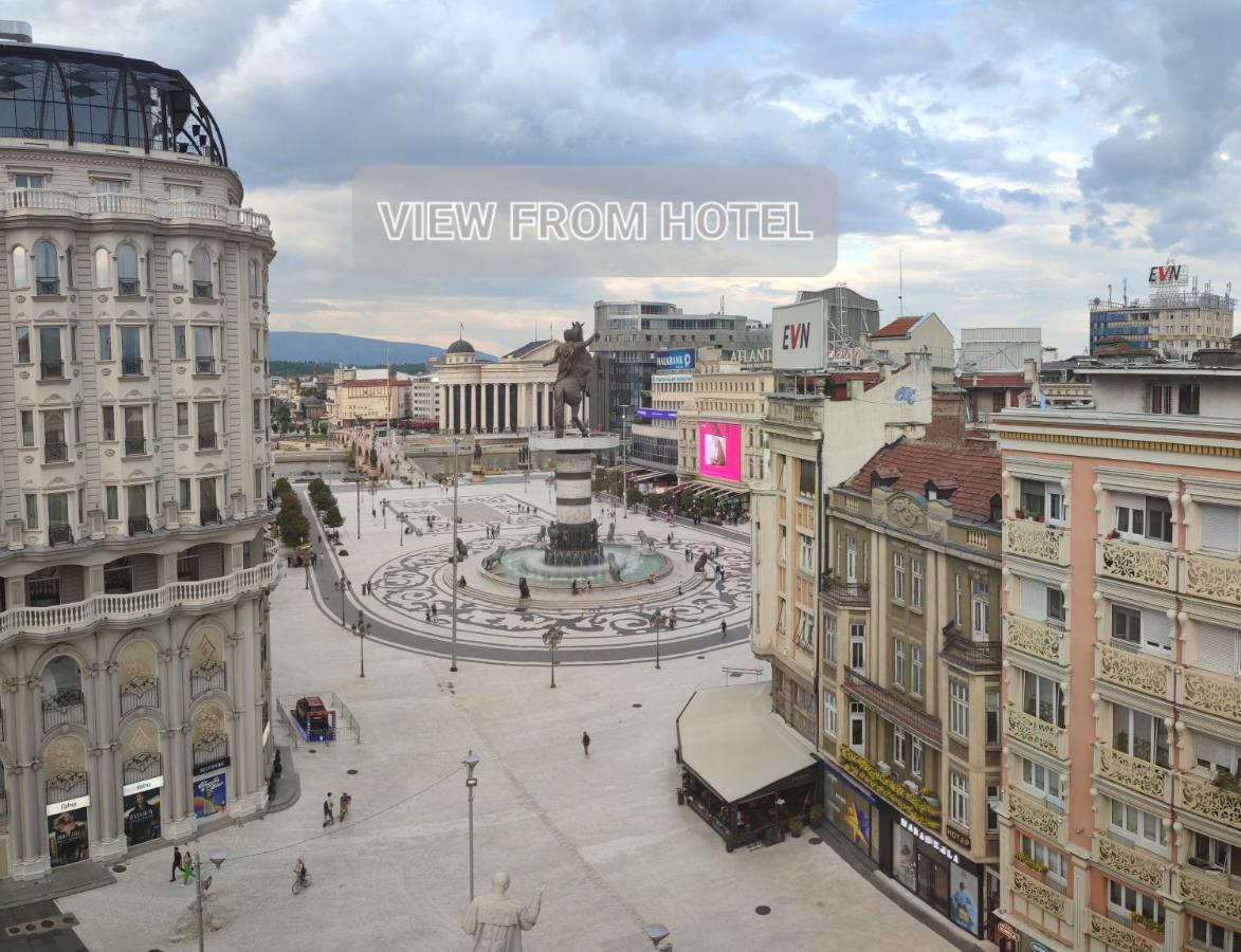 Hotel Square Skopje Exteriér fotografie