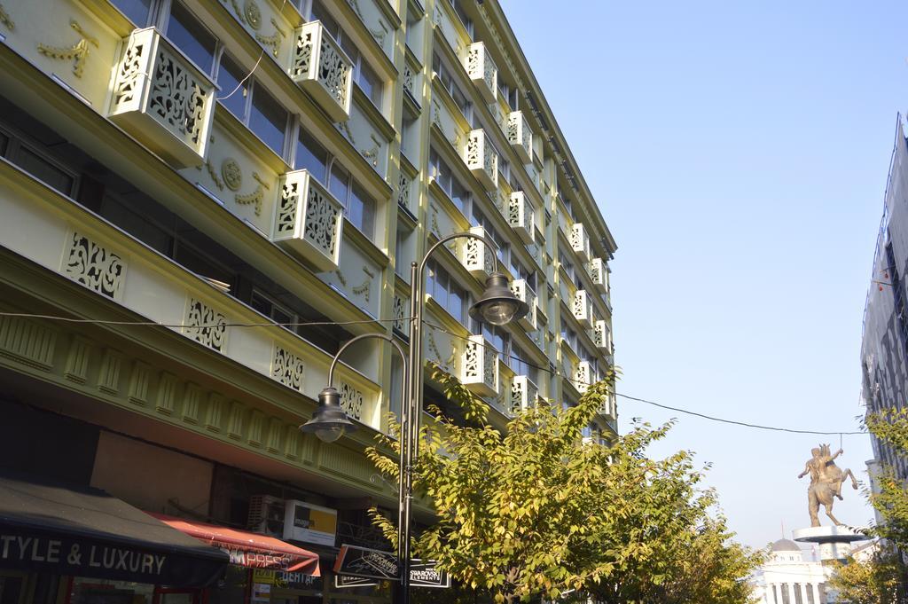 Hotel Square Skopje Exteriér fotografie
