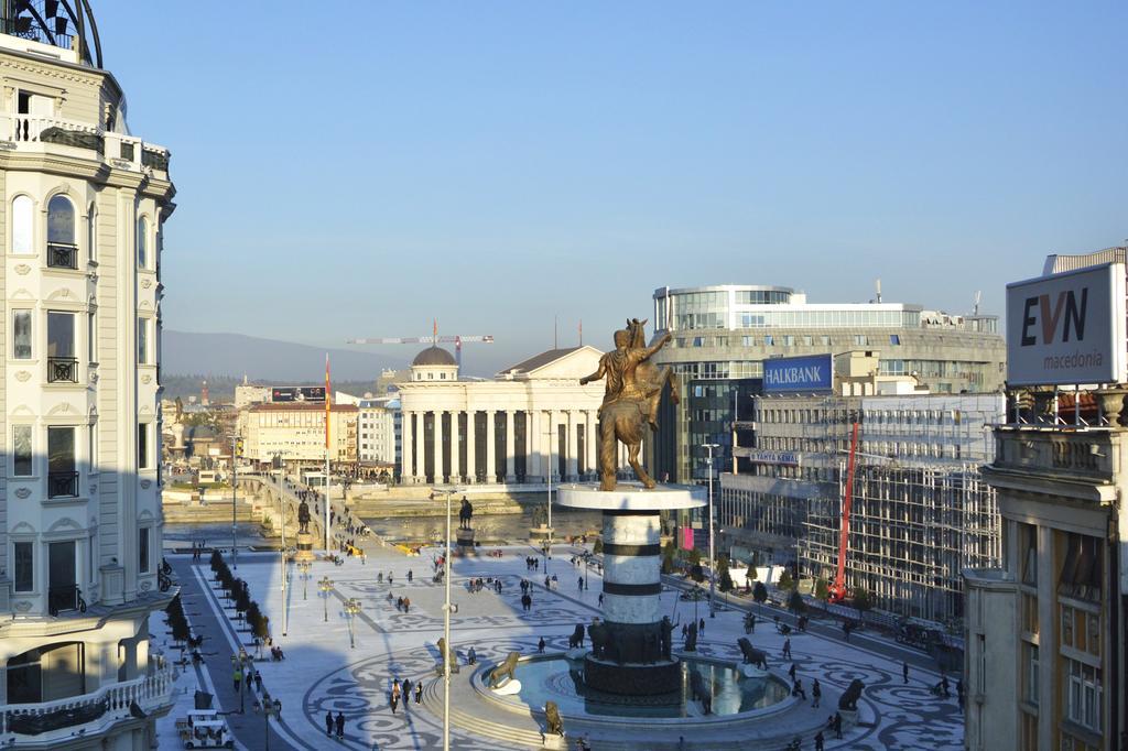 Hotel Square Skopje Exteriér fotografie