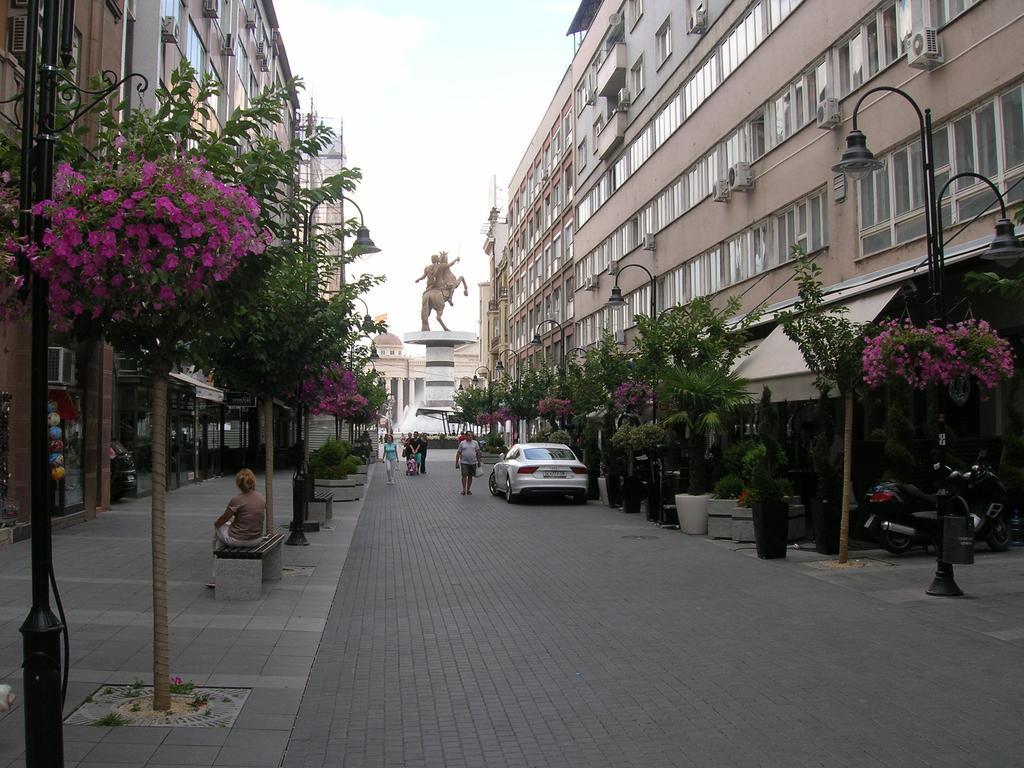 Hotel Square Skopje Exteriér fotografie