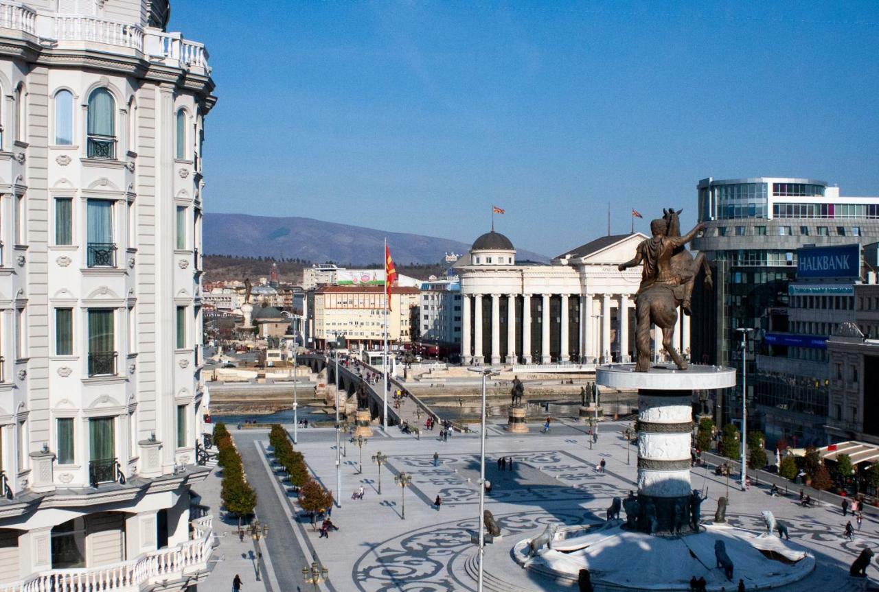 Hotel Square Skopje Exteriér fotografie